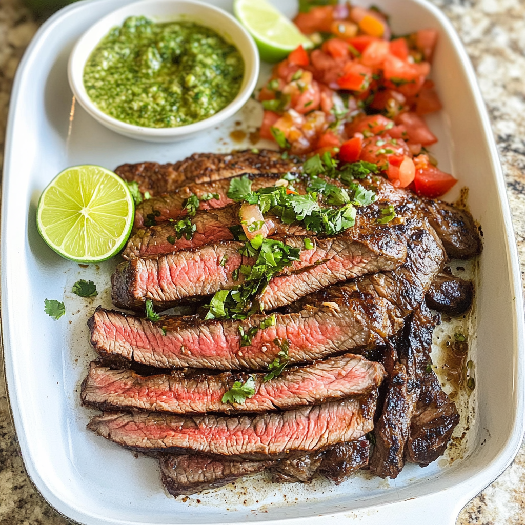 Homemade carne asada seasoning blend in a bowl with fresh spices