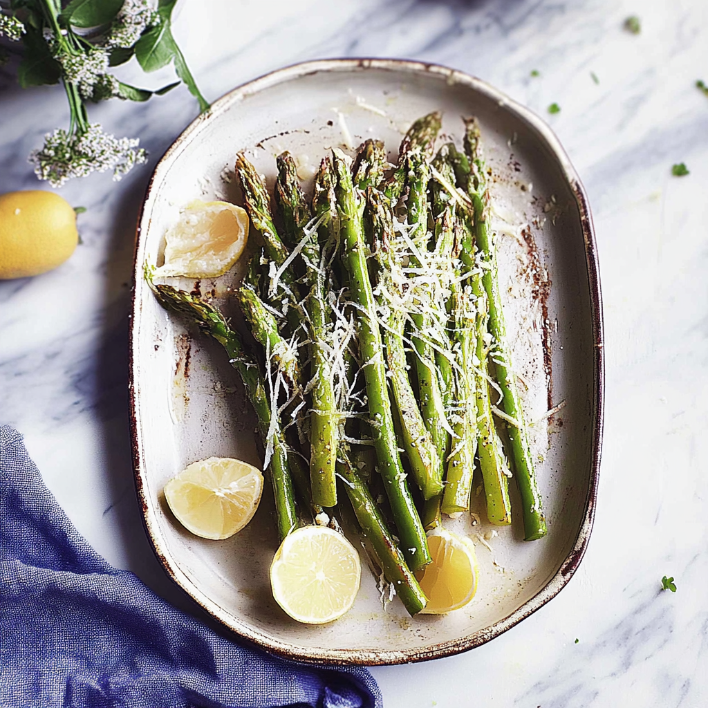 Roasted esparragos recipe - easy and delicious asparagus dish